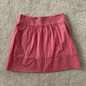 Ann Taylor Loft dusty pink skirt